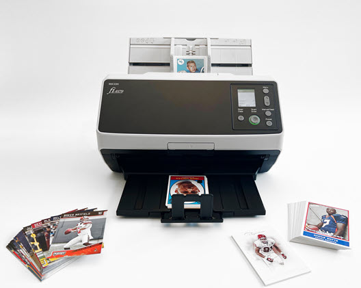 Scanners can help with sports card recognition.