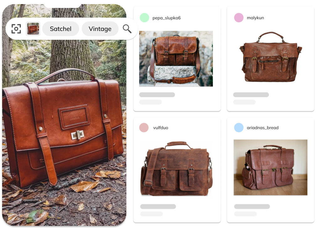 Visual AI is excellent for vintage, pre-owned and second-hand fashion, making every item in your collection searchable & discoverable, regardless of tags and metadata.